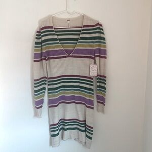 NWT Free People Gidget Sweater Dress